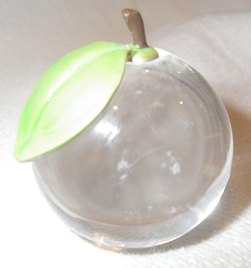 Orchard of Good Fortune Apple - No Box by Waterford Crystal-1