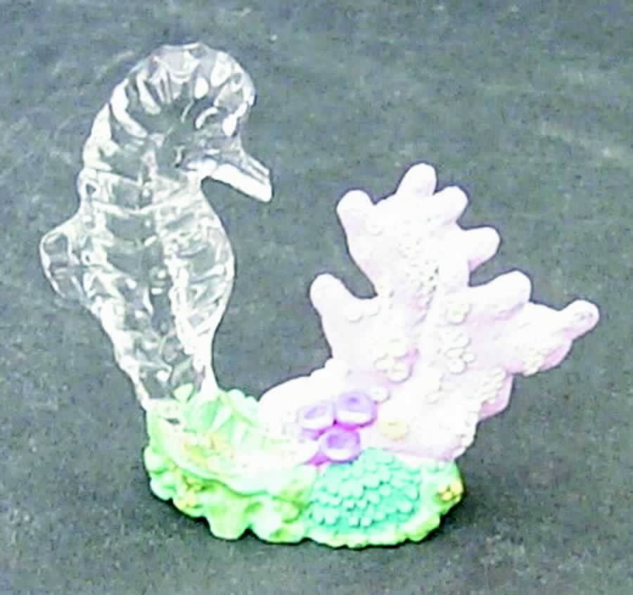 Treasures of The Sea Seahorse - Boxed by Waterford Crystal-1