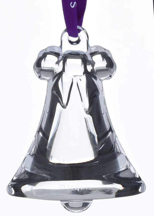 Marquis Christmas Bell Ornament Hanging Bell Ornament - Boxed by Waterford Crystal-1