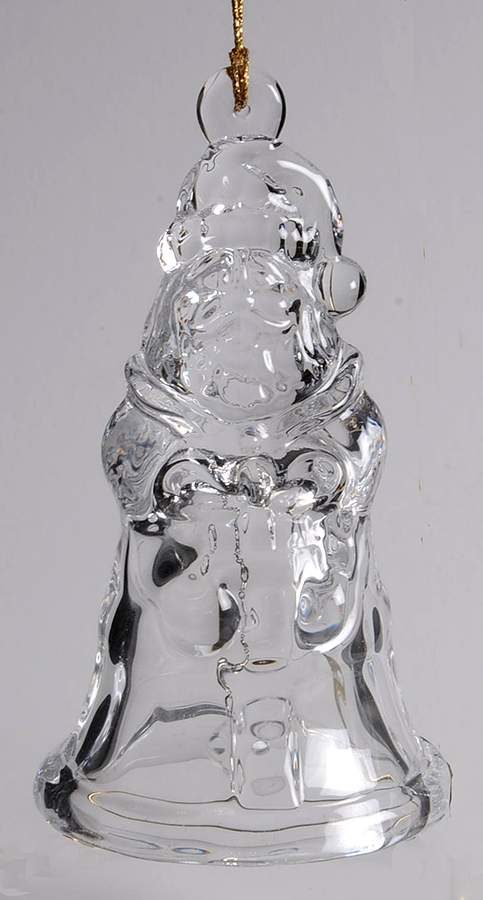 Marquis Christmas Bell Ornament Santa Bell Ornament - Boxed by Waterford Crystal-1