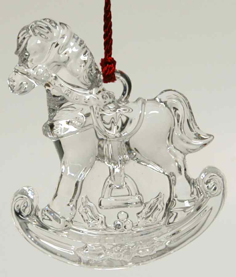 Marquis Baby's First Christmas Rocking Horse - No Box by Waterford Crystal-1