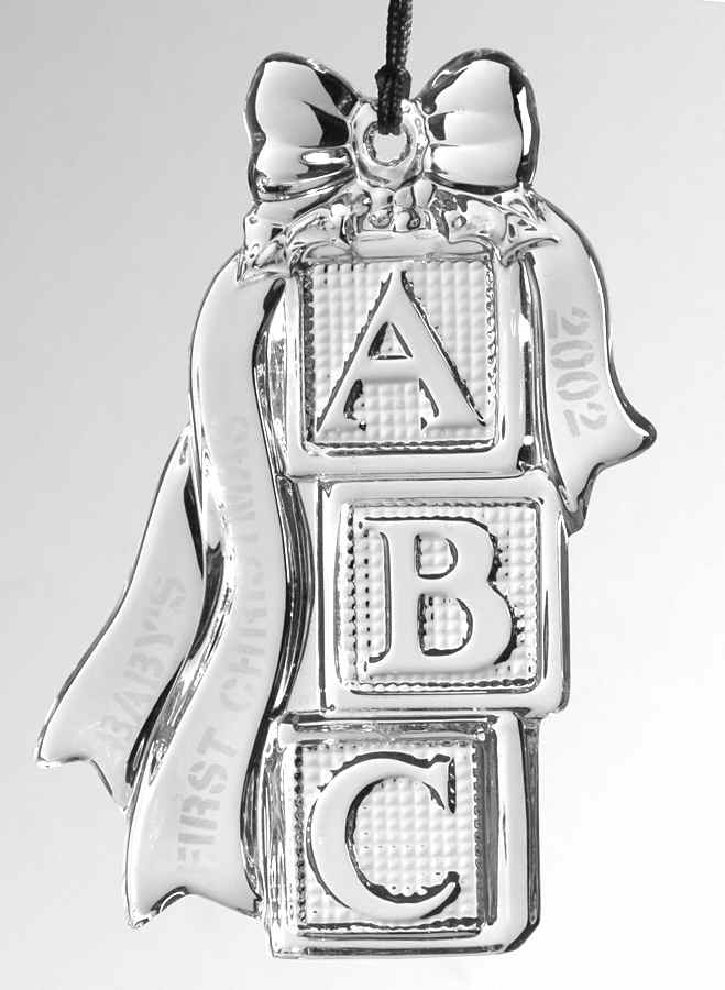 Marquis Baby's First Christmas Abc Blocks - Boxed by Waterford Crystal-1