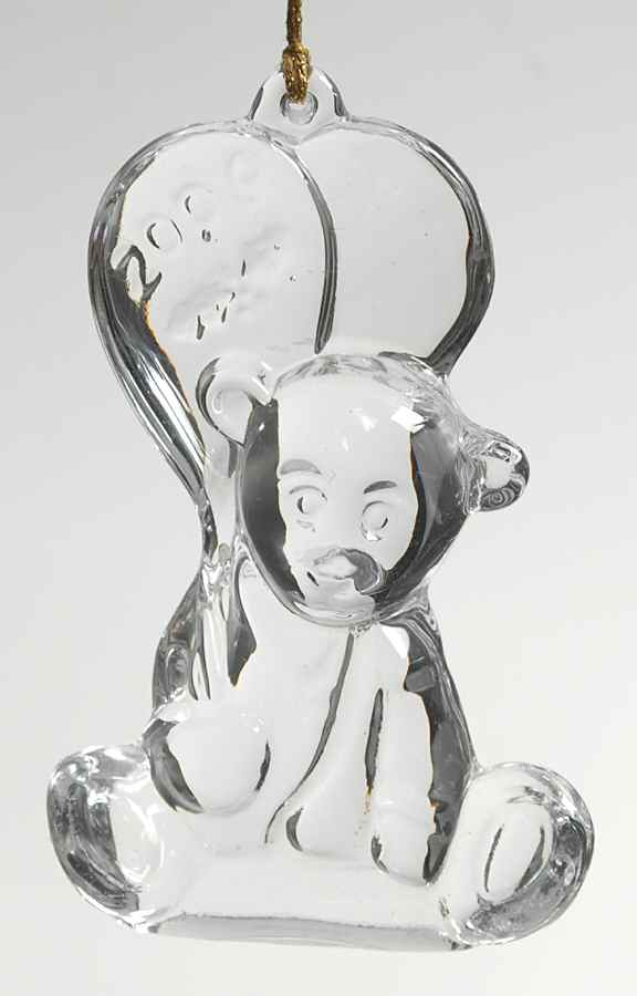 Marquis Baby's First Christmas Bear With Balloons - Boxed by Waterford Crystal-1