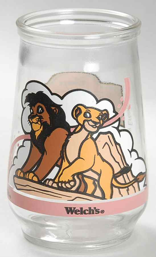 Lion King 2-Glass Love Will Find A Way - No Box by Welchs-1