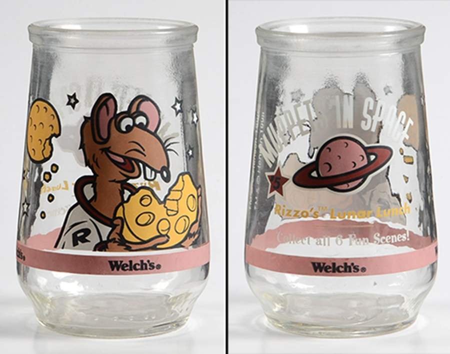 Muppets In Space-Glasses Rizzo's Lunar Lunch - No Box by Welchs-1