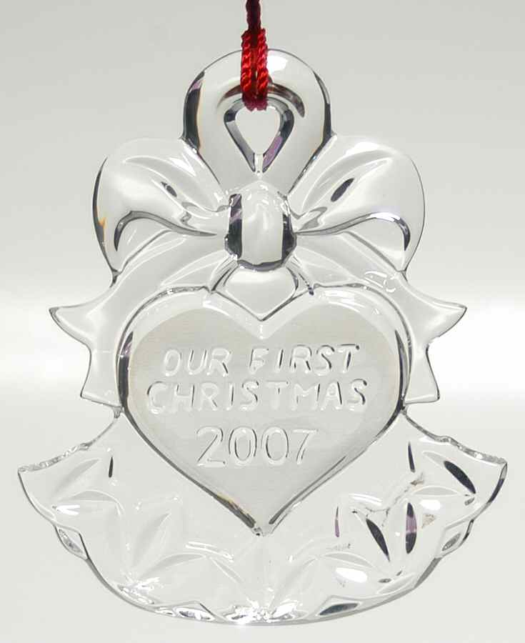 Marquis Our First Christmas Heart - Boxed by Waterford Crystal-1