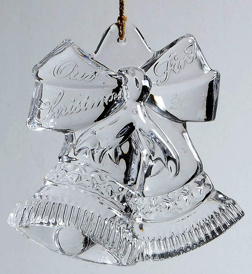 Marquis Our First Christmas Bells - Boxed by Waterford Crystal-1