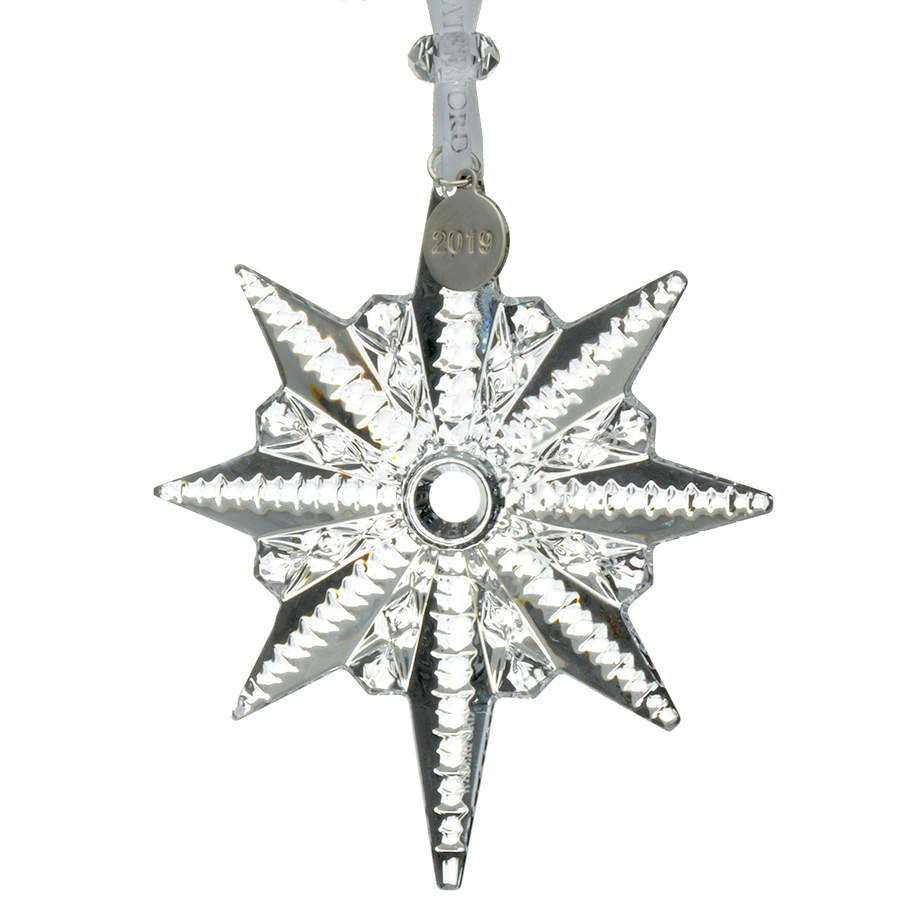 Crystal Star Ornament Snow Star-2019 - Boxed by Waterford Crystal-1