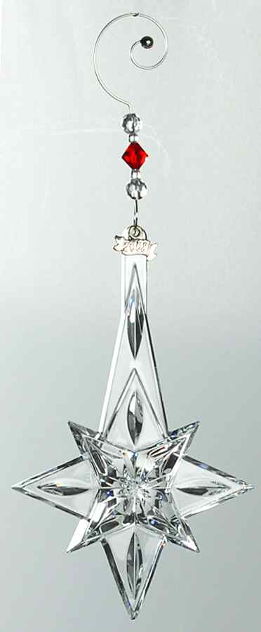 Crystal Star Ornament Snow Star-2008 - Boxed by Waterford Crystal-1