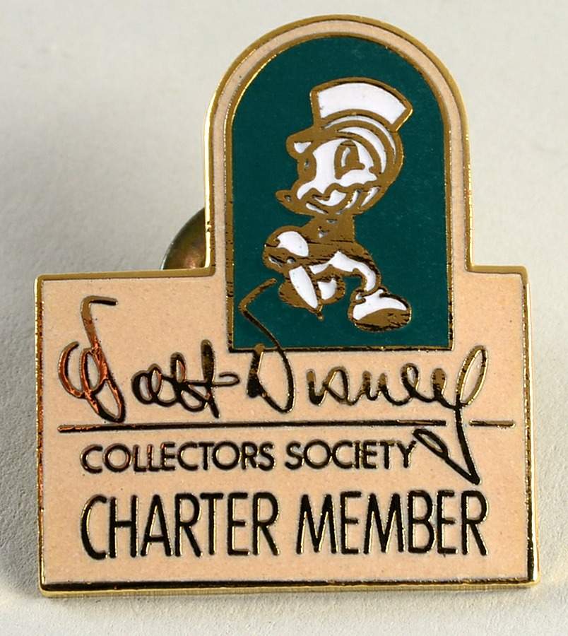 Collector Society Giftware Jiminy Cricket-Charter Member-Lapel Pin - No Box by Walt Disney Classics-1