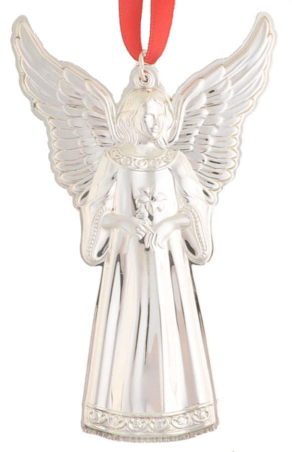 Grande Baroque Angel 2021 Angel - 4 1/2 Ht - Boxed by Wallace Silver-1