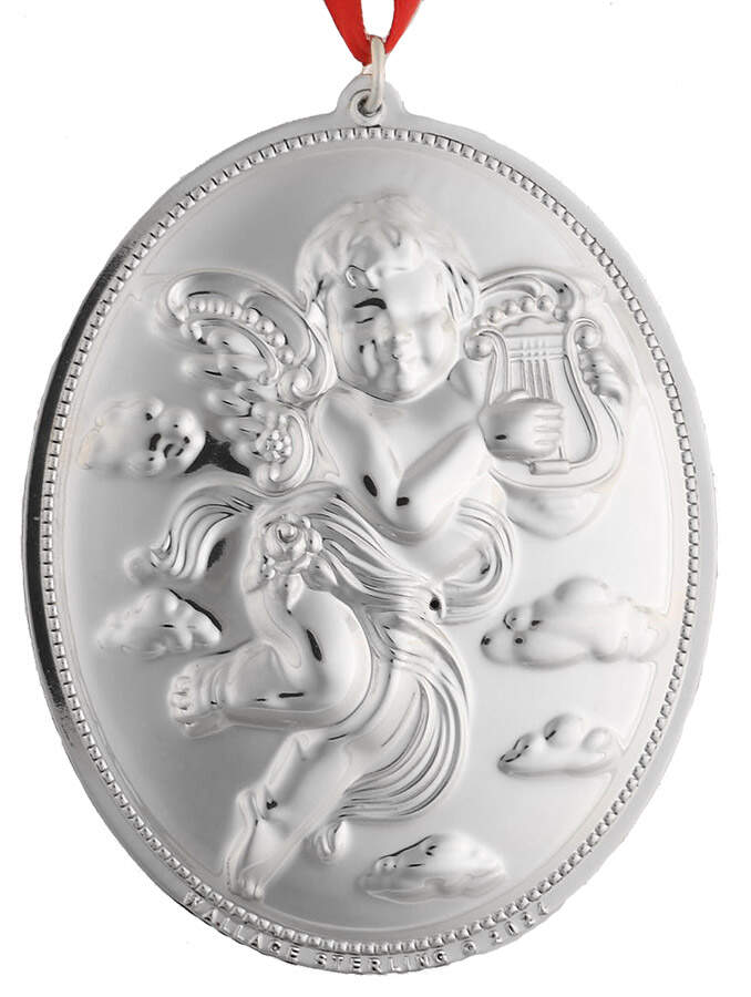 Grande Baroque Angel 2024 Angel - Boxed by Wallace Silver-1