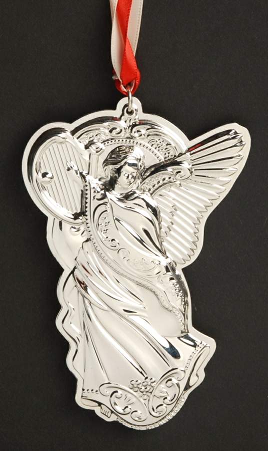 Grande Baroque Angel 2013 Angel - 4 1/2 Ht - Boxed by Wallace Silver-1