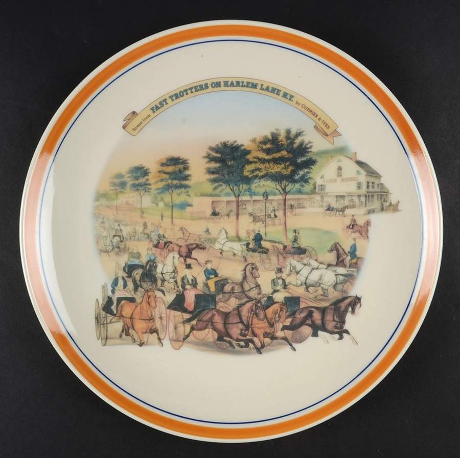 Currier & Ives Fast Trotters On Harlem Lane - Boxed by Woodmere-1
