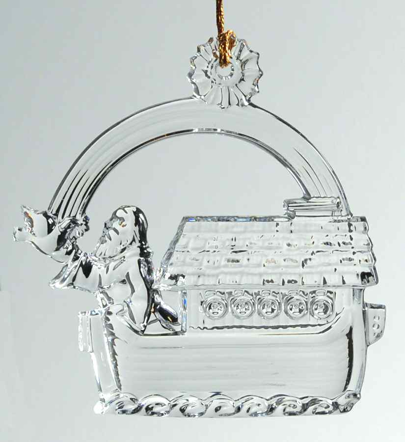 Noahs Ark Noah On The Ark - No Box by Waterford Crystal-1