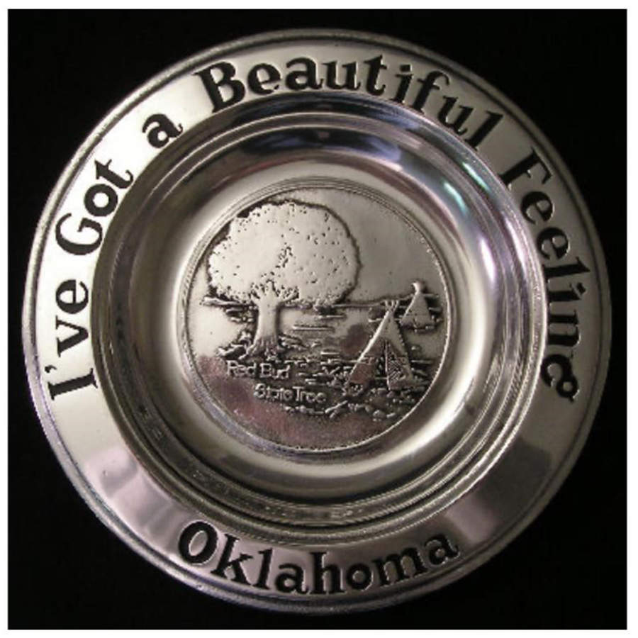 Wilton Armetale Plates Oklahoma-I'Ve Got A Beautiful Feeling - No Box by Wilton Armetale-1