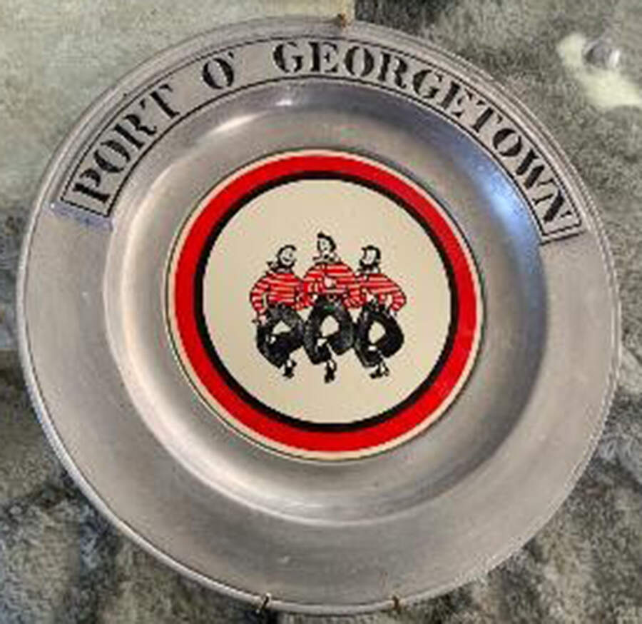 Wilton Armetale Plates Port O' Georgetown - No Box by Wilton Armetale-1