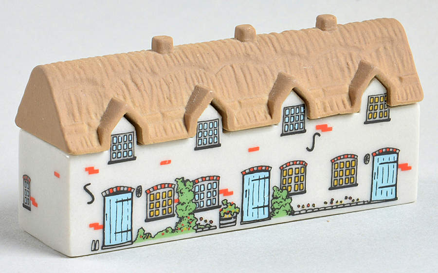 Whimsey On Why Village  Series#3 Briar Row - Boxed by Wade (England)-1