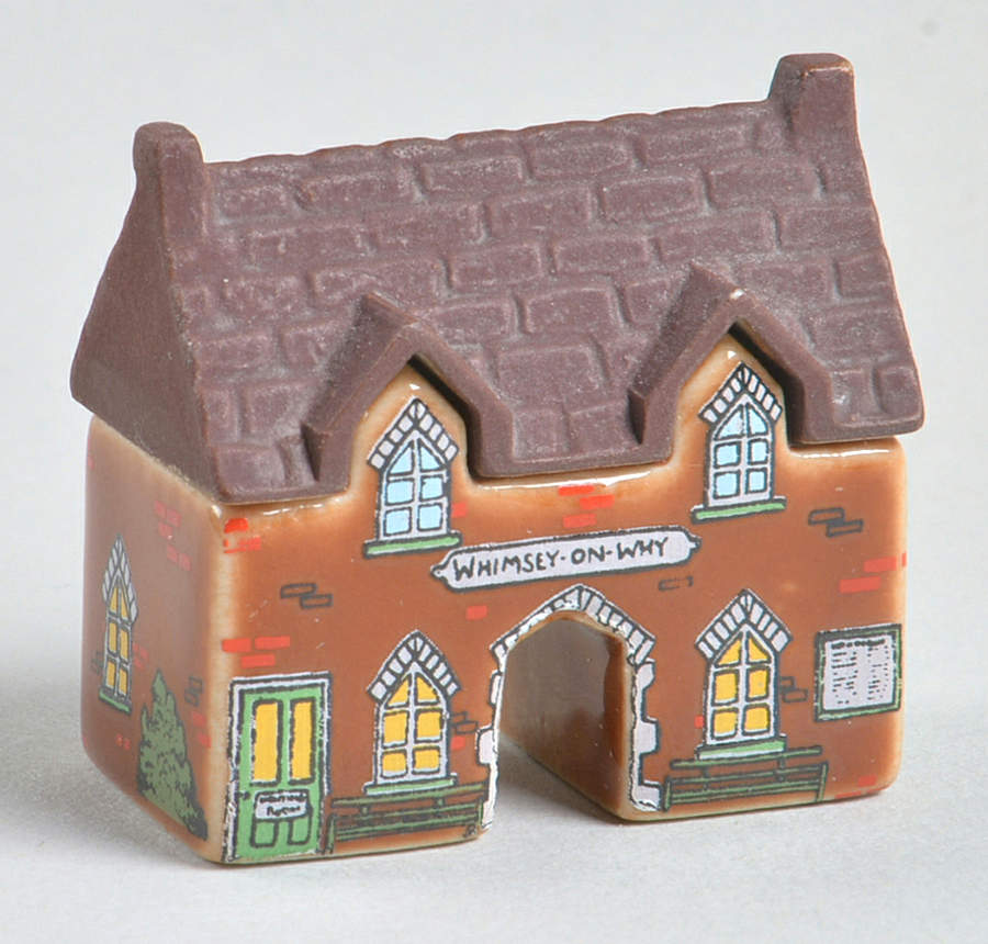Whimsey On Why Village  Series#3 Whimsey Station - Boxed by Wade (England)-1