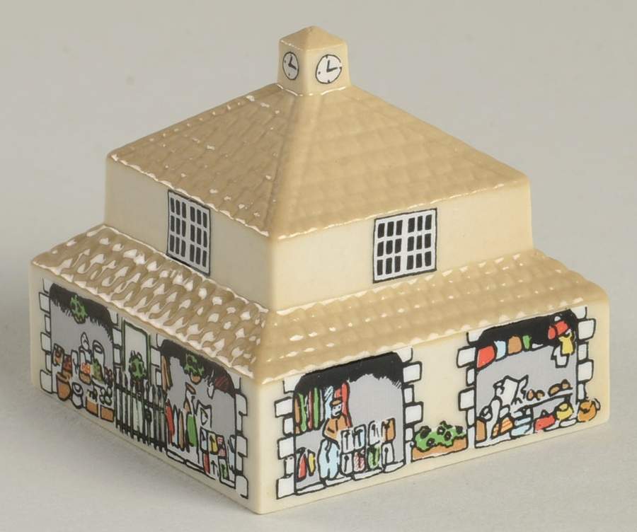 Whimsey On Why Village  Series#4 Butcher Shop - No Box by Wade (England)-1