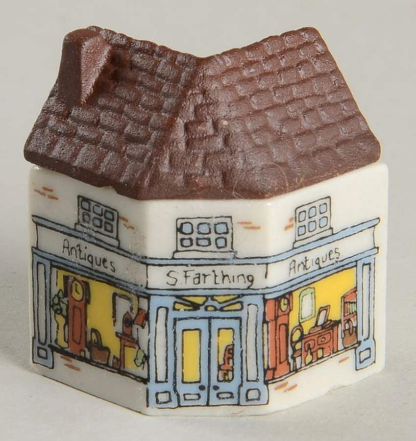 Whimsey On Why Village  Series#2 The Antique Shop - Boxed by Wade (England)-1