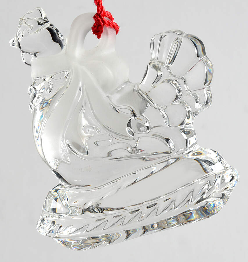 Marquis Twelve Days of Christmas Three French Hens - No Box by Waterford Crystal-1