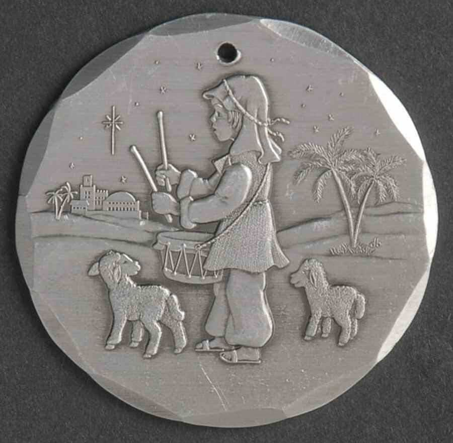 Annual Aluminum Ornament Little Drummer Boy - Boxed by Wendell August-1