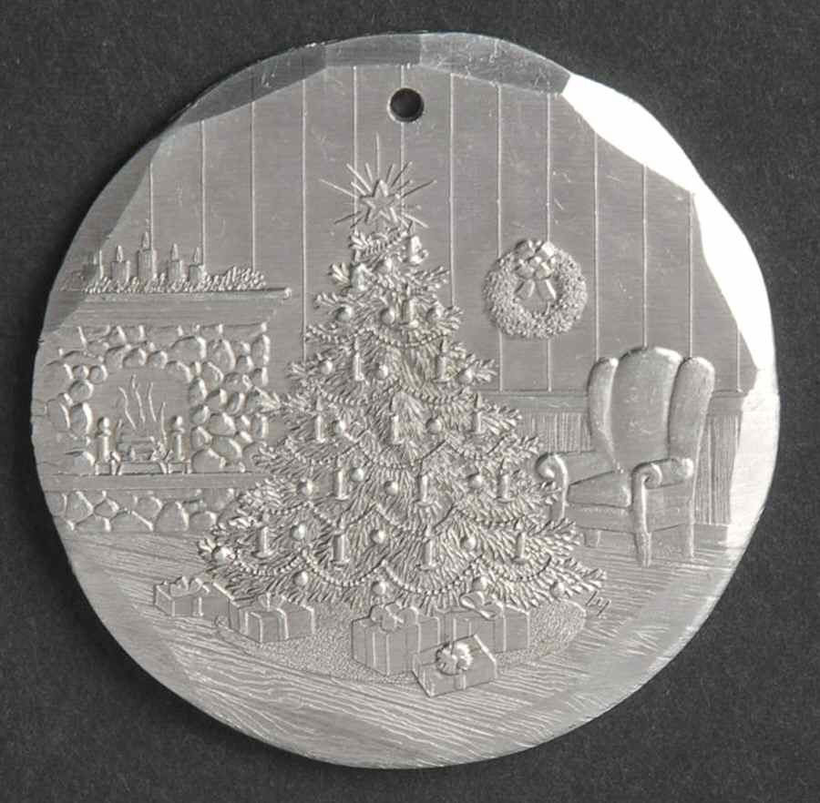 Annual Aluminum Ornament Christmas Tree - Boxed by Wendell August-1