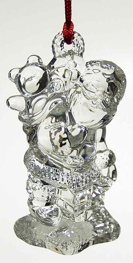 Marquis Santa Ornaments American Santa - With Box by Waterford Crystal-1