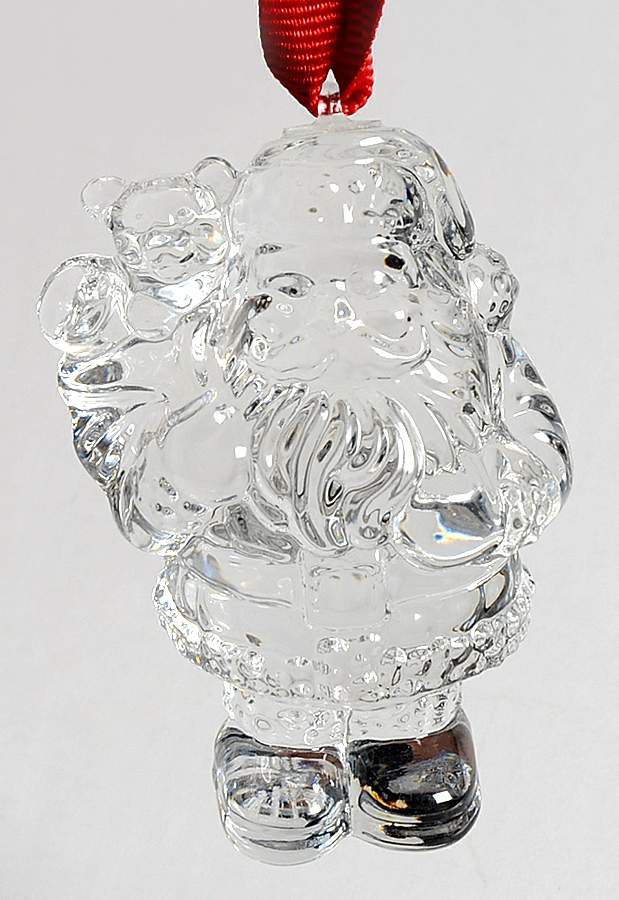 Marquis Santa Ornaments Santa With Teddy - No Box by Waterford Crystal-1