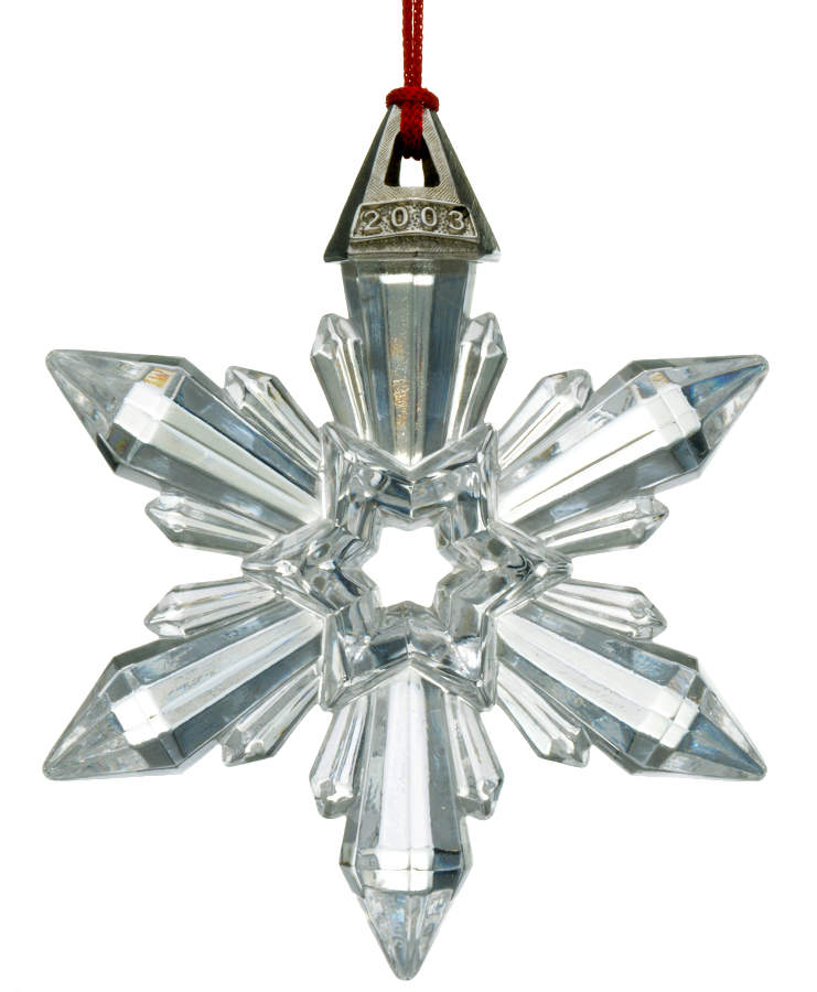 Marquis Annual Snowflake 2003 Snowflake - No Box by Waterford Crystal-1