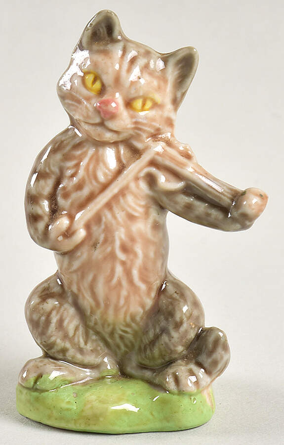 Wade Whimsies Cat And The Fiddle - No Box by Wade (England)-1