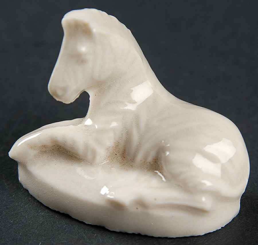 Wade Whimsies Zebra Laying Down - No Box by Wade (England)-1