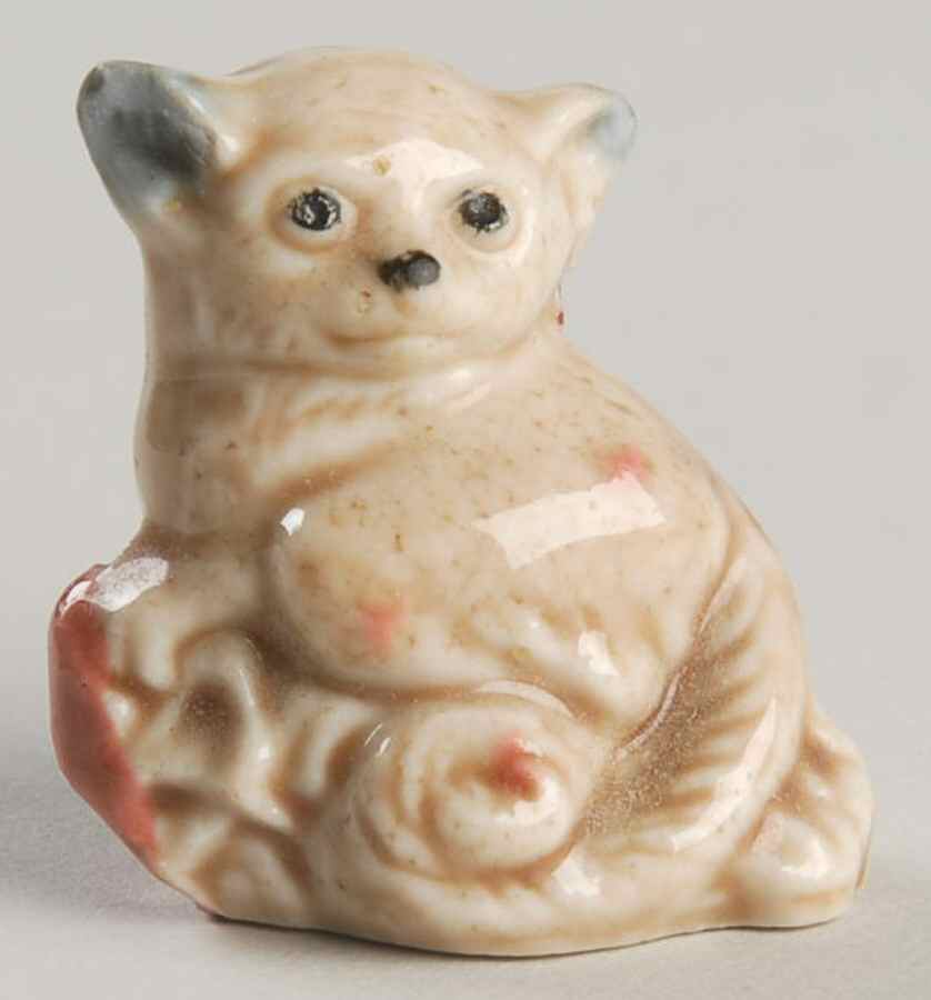 Wade Whimsies Bushbaby-Blue Ears/Black Nose - No Box by Wade (England)-1