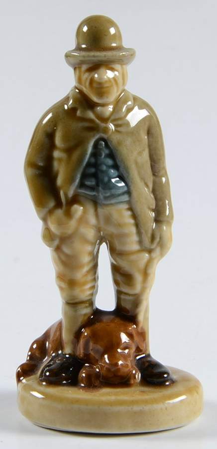 Wade Whimsies Man & Dog - No Box by Wade (England)-1