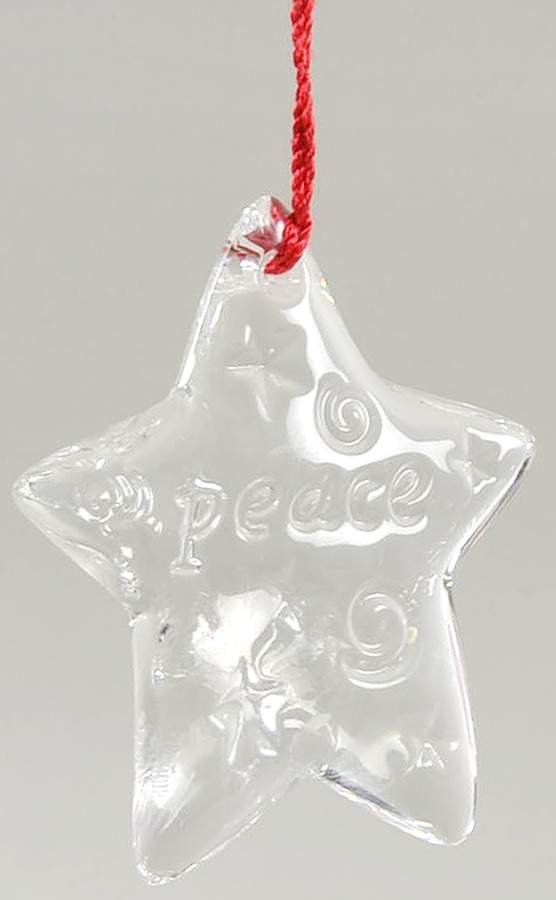 Star Wishes Ornaments Peace - No Box by Waterford Crystal-1