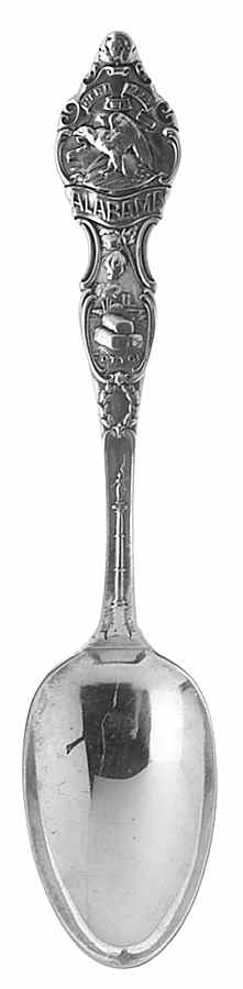 State Seal Spoons Alabama - No Box by Wallace Silver-1