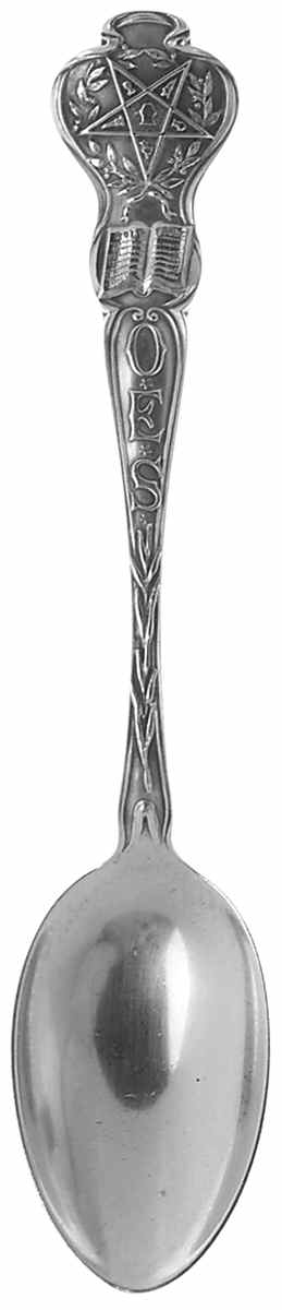 Sterling Souvenir Spoons Order Of The Eastern Star - No Box by Wallace Silver-1