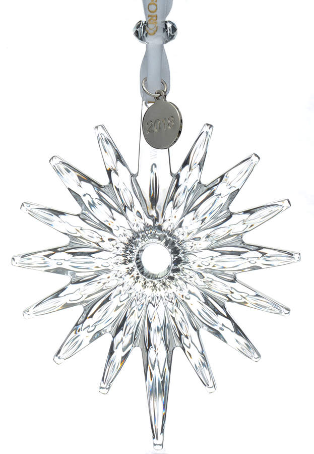Snow Crystals Annual Ornament 2018 Snow Crystal - Boxed by Waterford Crystal-1