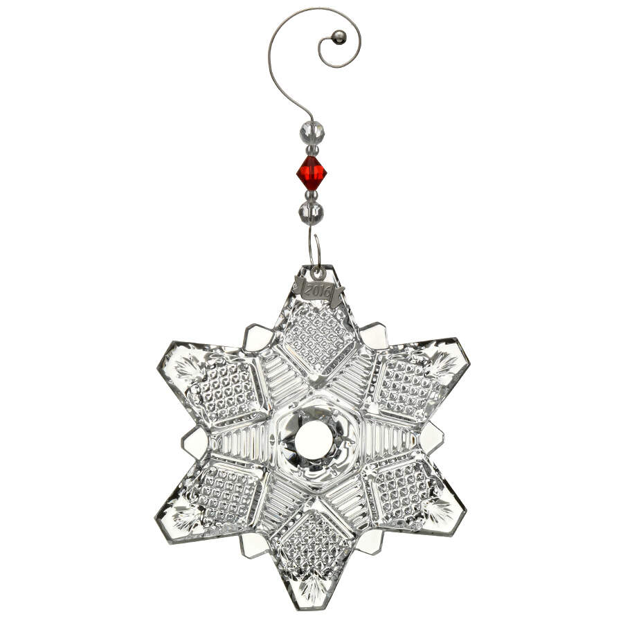 Snow Crystals Annual Ornament 2016 Snow Crystals - Boxed by Waterford Crystal-1