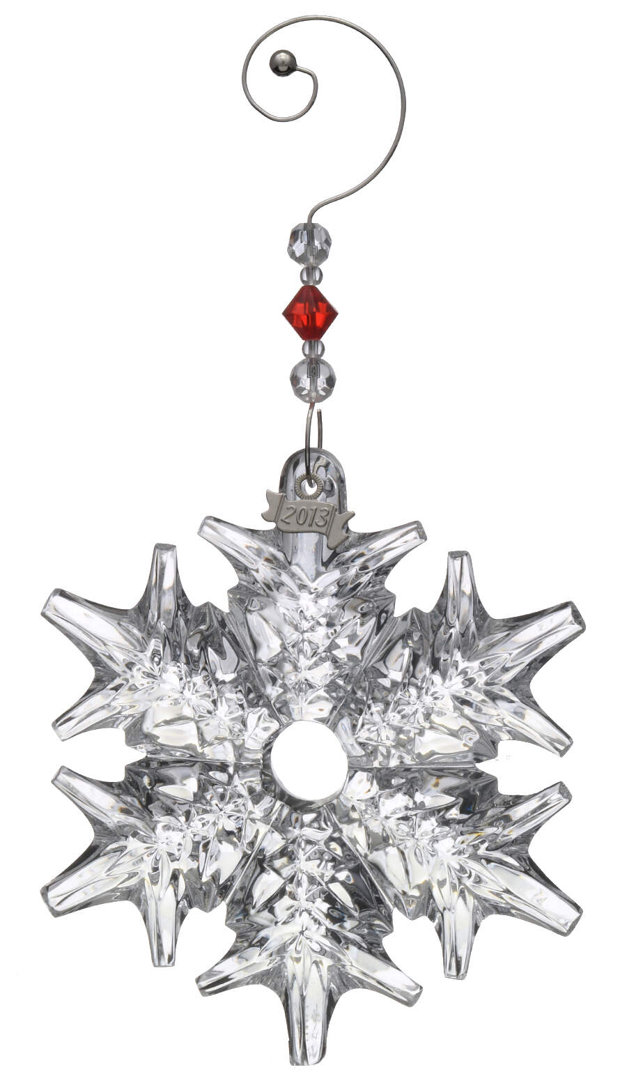 Snow Crystals Annual Ornament 2013 Snow Crystals - Boxed by Waterford Crystal-1