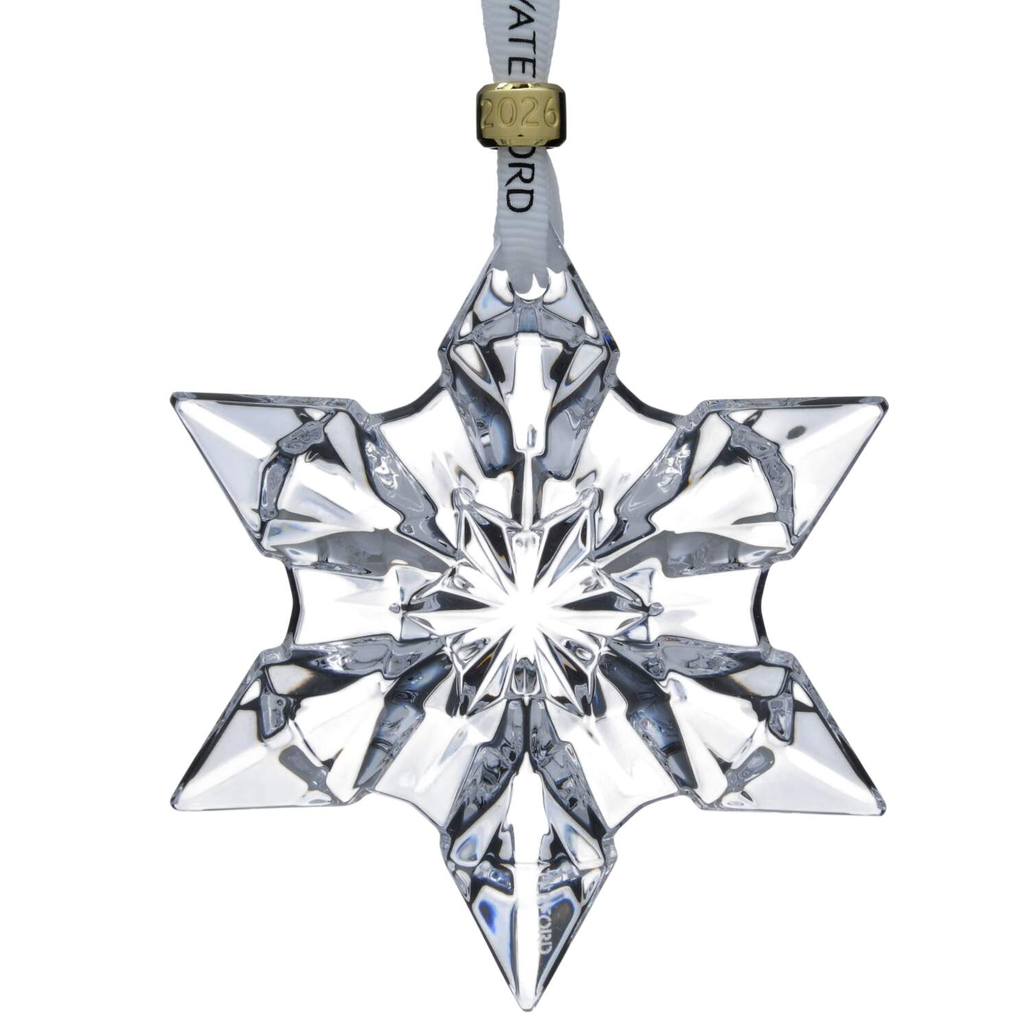 Snow Crystals Annual Ornament 2026- Snow Crystal - Boxed by Waterford Crystal-1