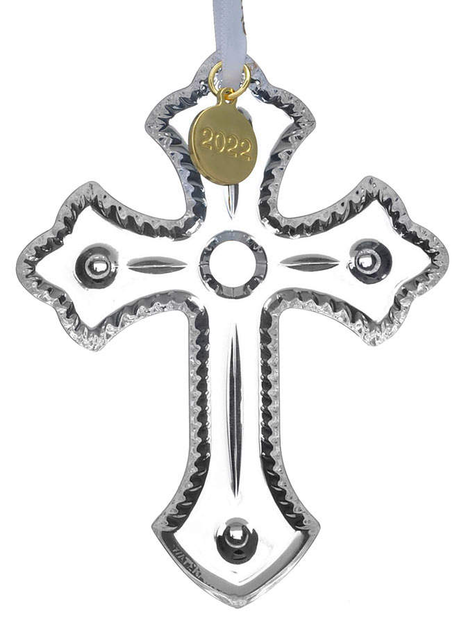 Cross Ornament 2022 Cross - Boxed by Waterford Crystal-1