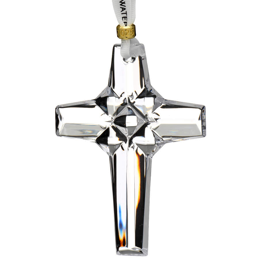 Cross Ornament 2025 Cross - Boxed by Waterford Crystal-1
