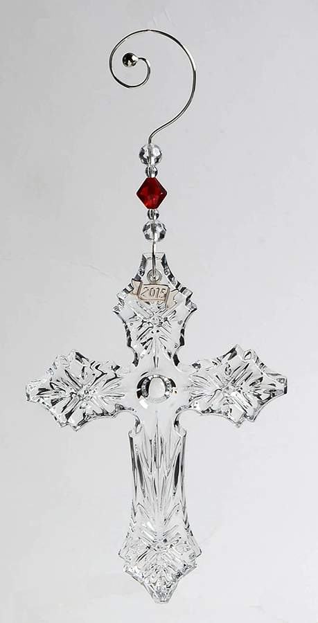 Cross Ornament 2015 Cross - Boxed by Waterford Crystal-1