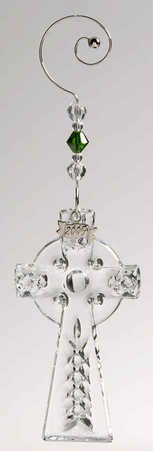 Cross Ornament 2009 Duleek Cross - Boxed by Waterford Crystal-1
