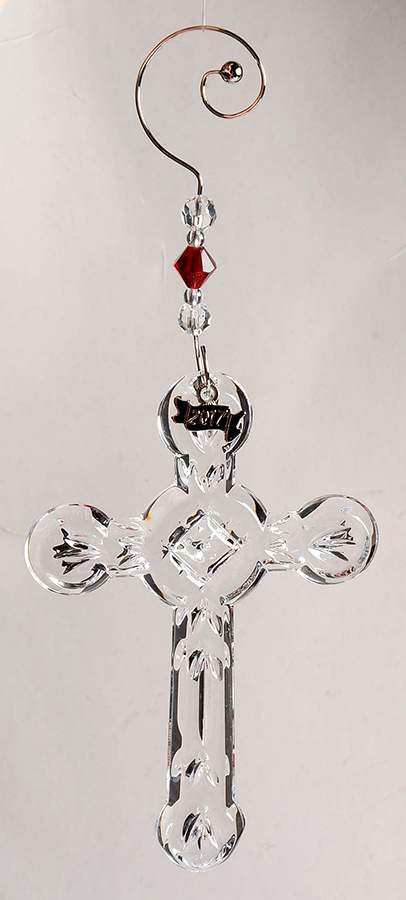 Cross Ornament 2017 Cross - Boxed by Waterford Crystal-1