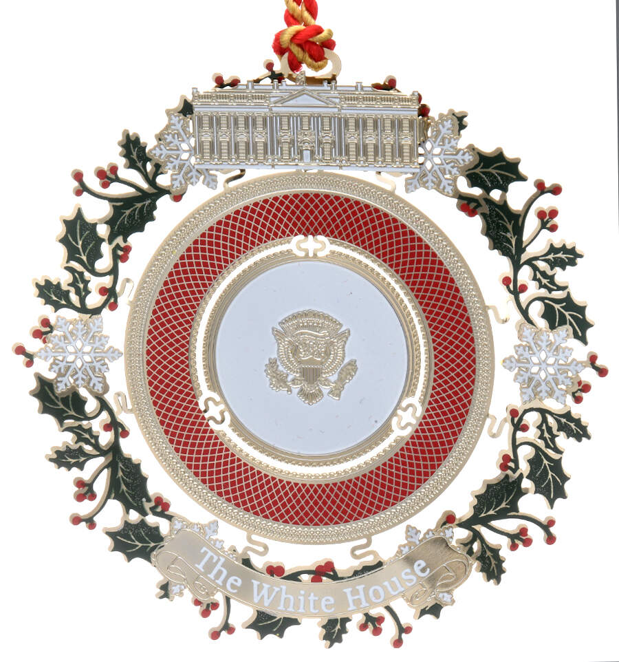 White House Historical Association State Dinner- Reagan Dinner Plate - Boxed by White House Historical Association-1