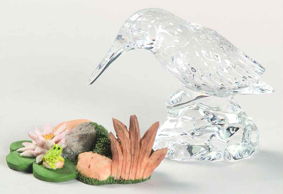 Soaring Skyward Kingfisher - With Box by Waterford Crystal-1