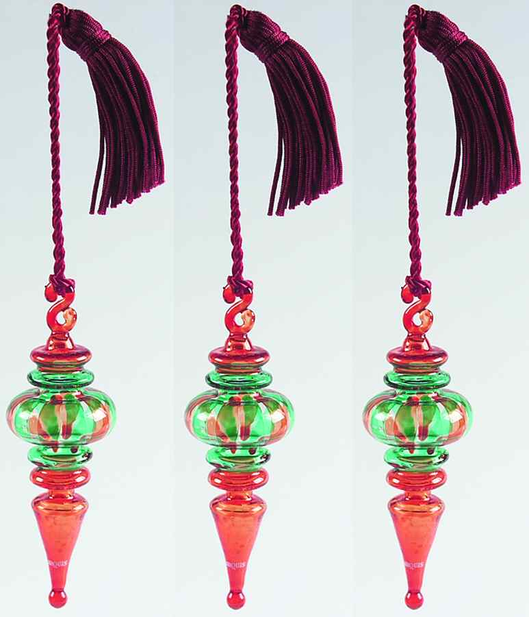 Venetian Collection-Marquis Venetian Mini Red/Green Set 3 - Boxed by Waterford Crystal-1